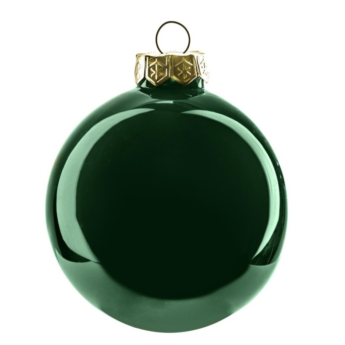 SFERA IN VETRO 60MM. VERDE